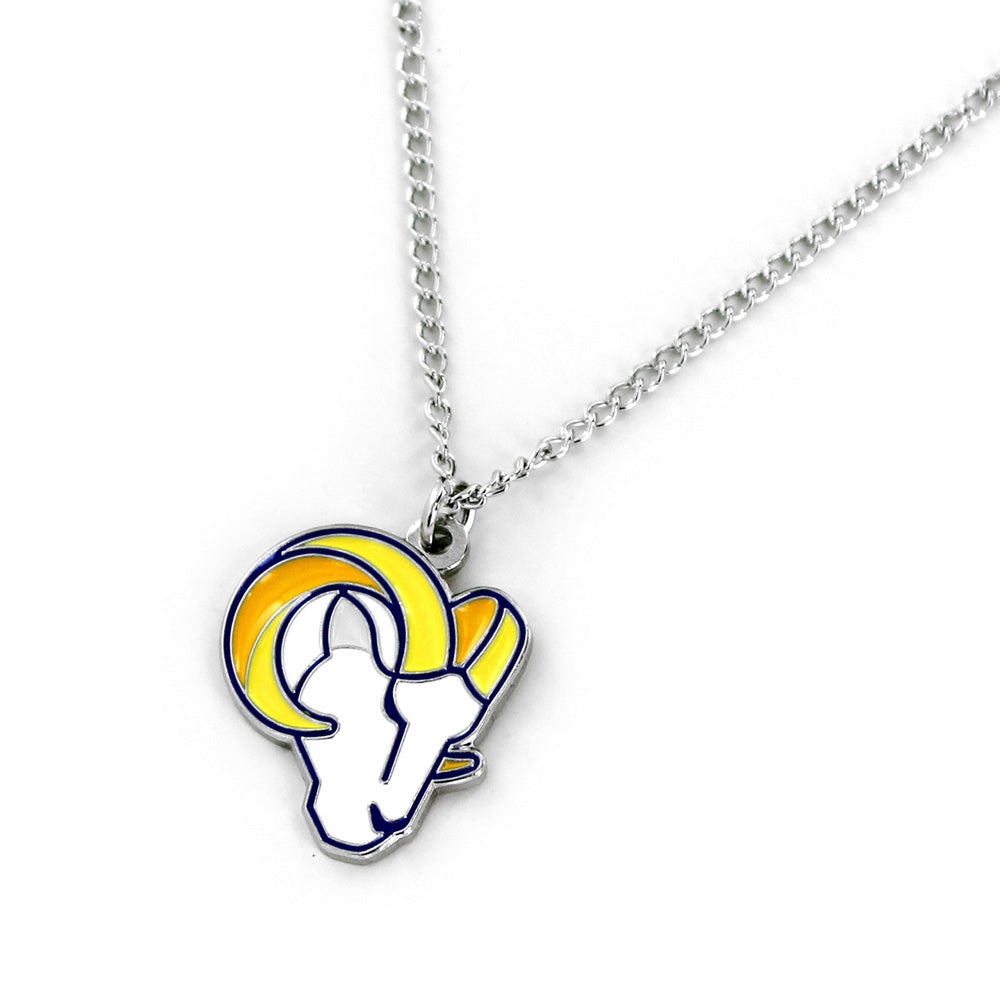 NFL Los Angeles Rams Aminco Logo Pendant Necklace