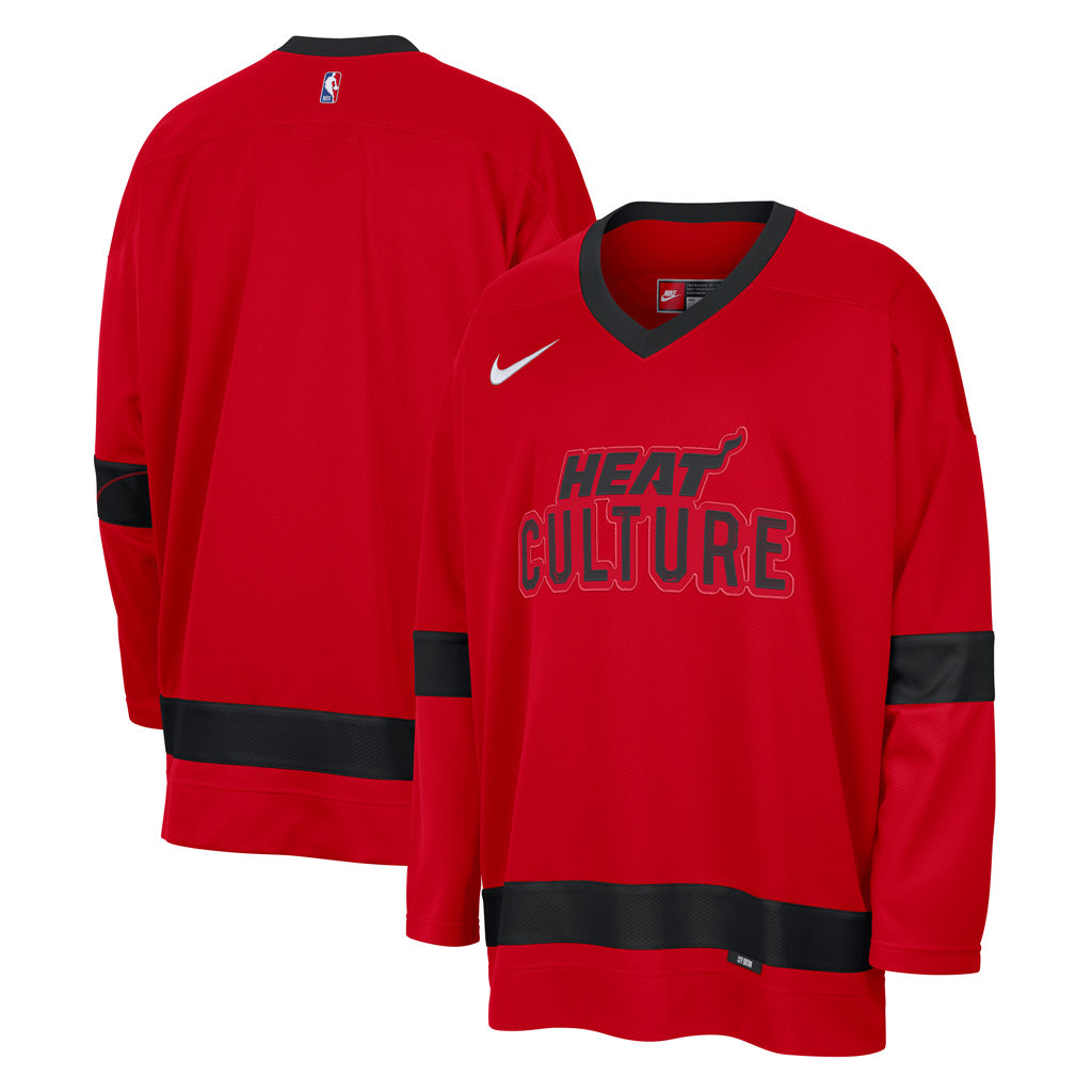 NBA Miami Heat Nike 2024/25 City Edition Hockey Jersey