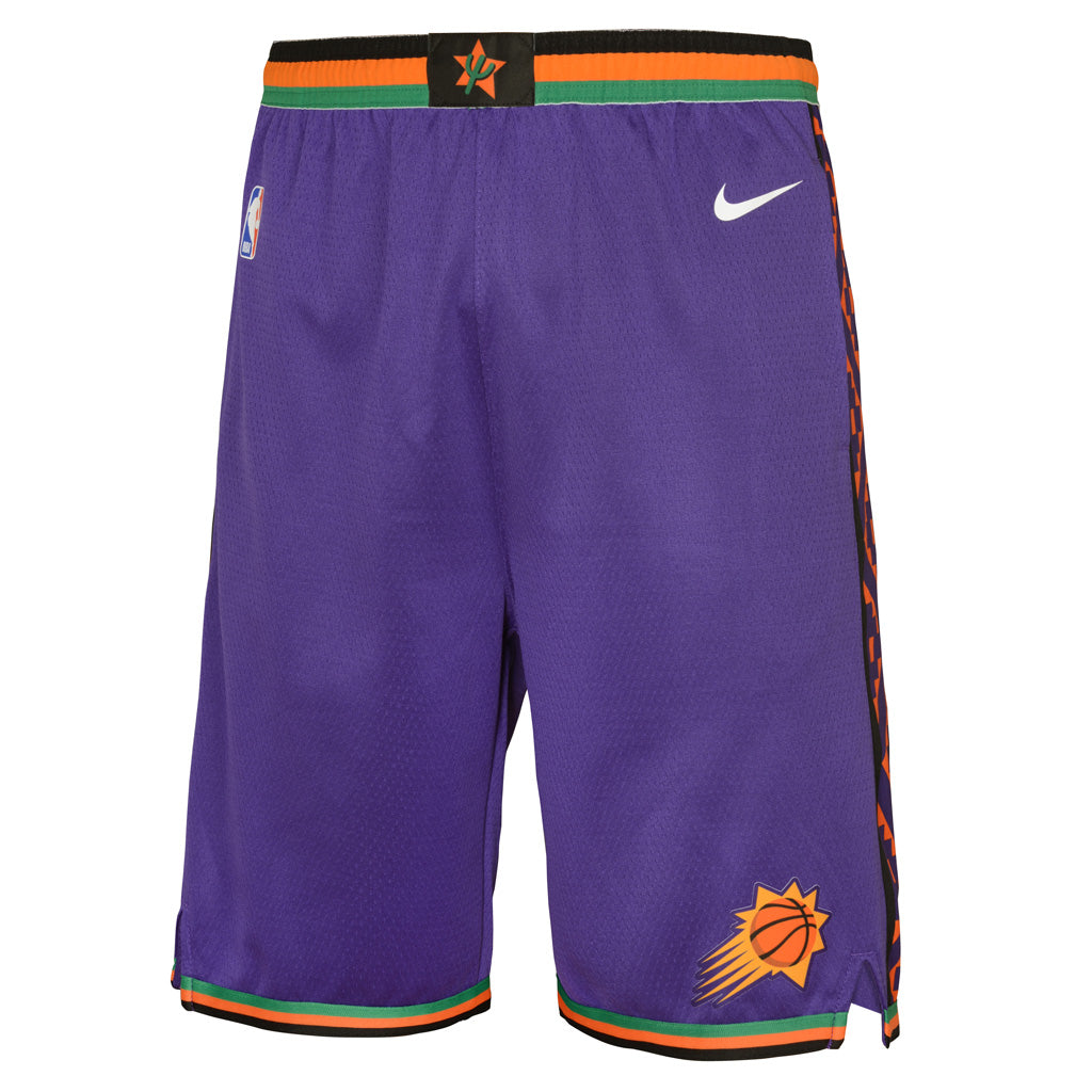 NBA Phoenix Suns Youth Nike City Edition 2024/25 Swingman Shorts