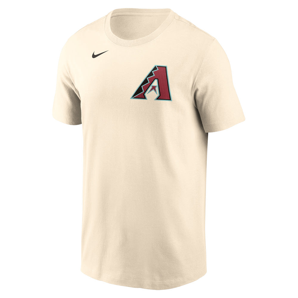 MLB Arizona Diamondbacks Gabriel Moreno Nike FUSE Home Name &amp; Number Tee