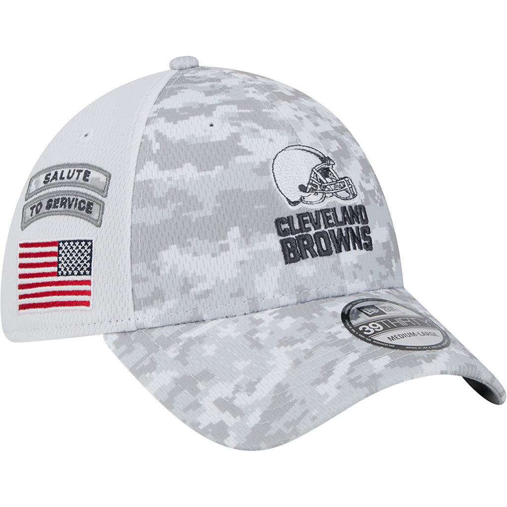 NFL Cleveland Browns New Era 2024 Salute to Service 39THIRTY Flex Fit Hat