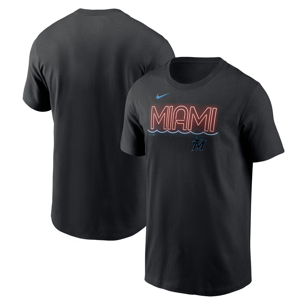 MLB Miami Marlins Nike Local Neon Essential Tee