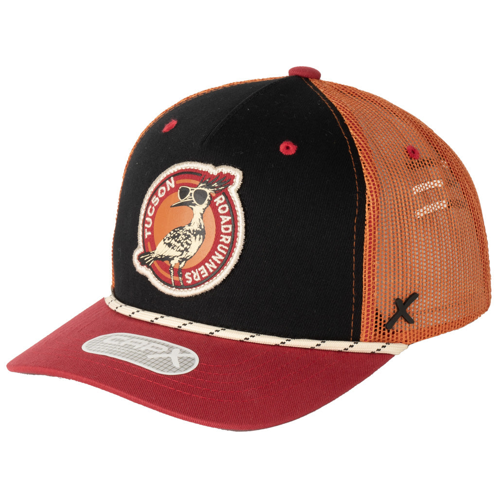 Tucson Roadrunners CapX Two-Tone Too Cool X8 A-Frame Snapback Trucker Hat