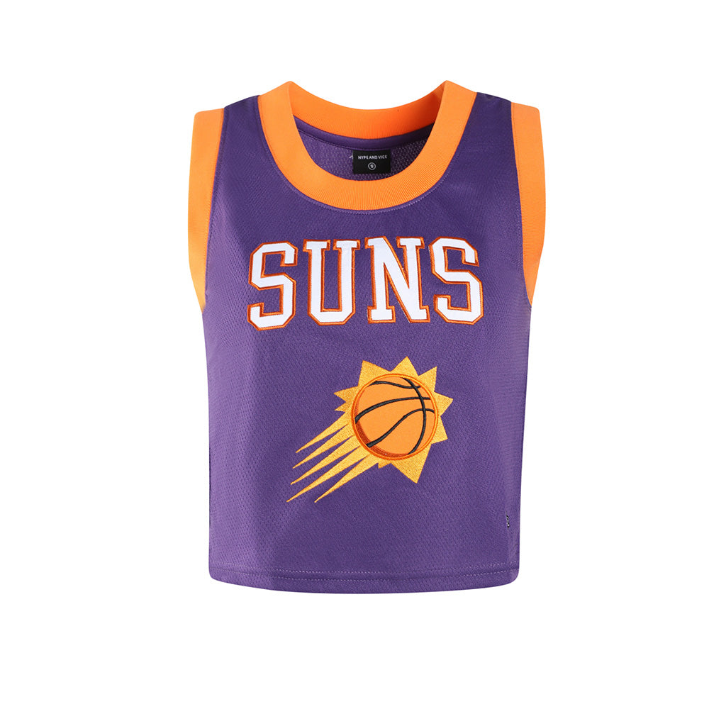 NBA Phoenix Suns Hype &amp; Vice Jersey Crop Tank