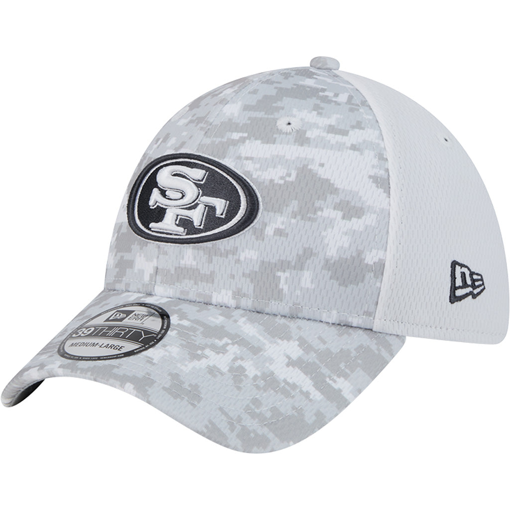 NFL San Francisco 49ers New Era 2024 Salute to Service 39THIRTY Flex Fit Hat