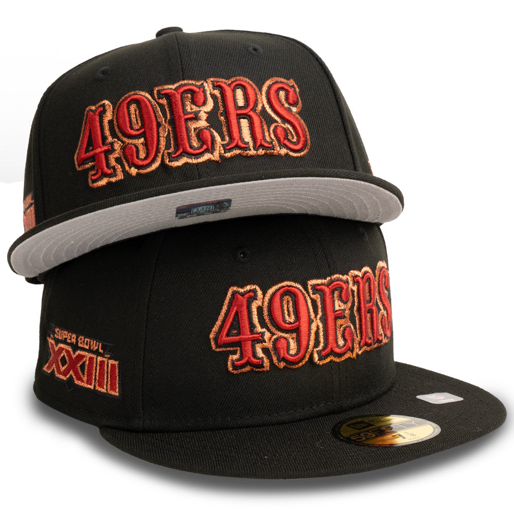 NFL San Francisco New Era Fireman 59FIFTY Fitted Hat