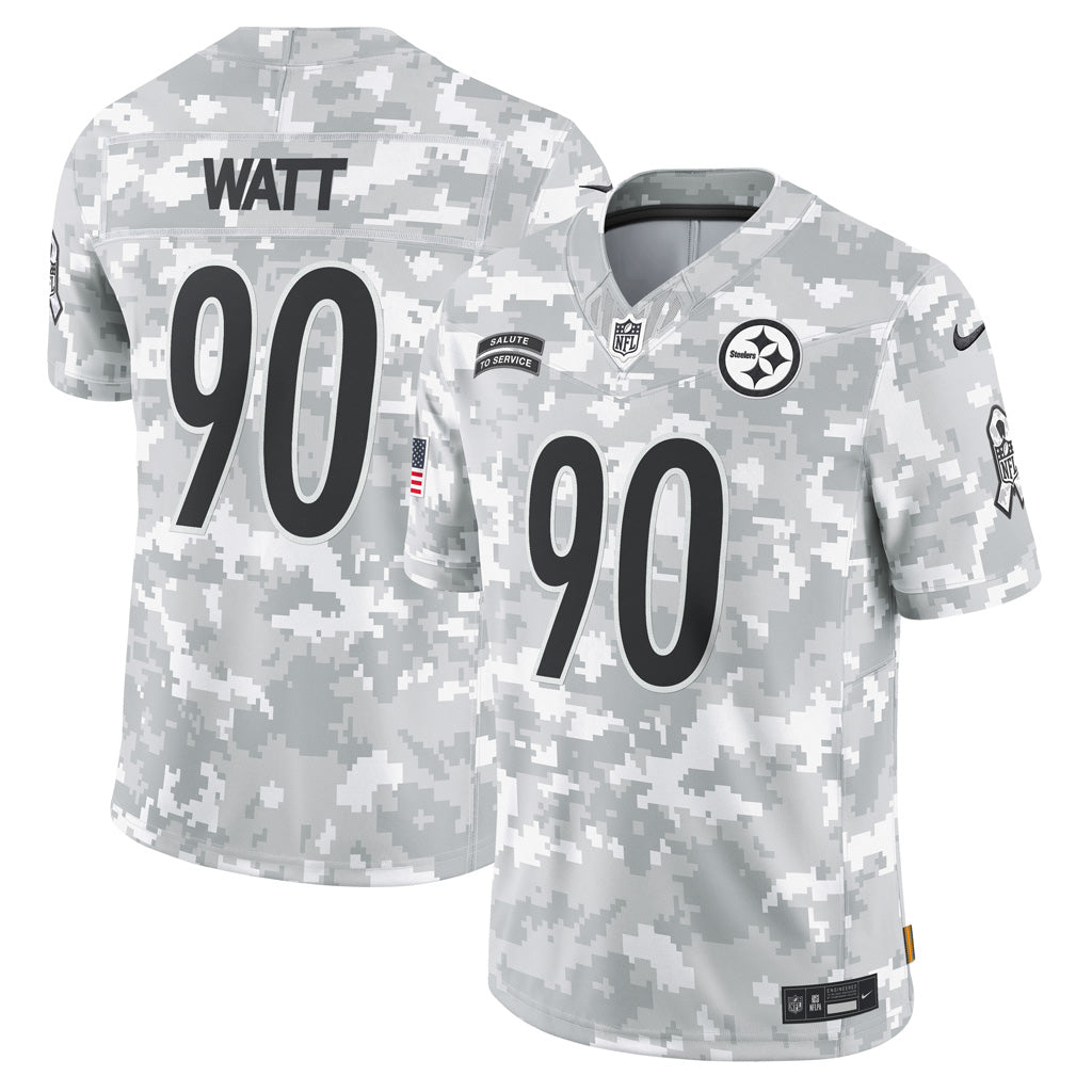 NFL Pittsburgh Steelers T.J. Watt Nike 2024 Salute to Service Limited Jersey