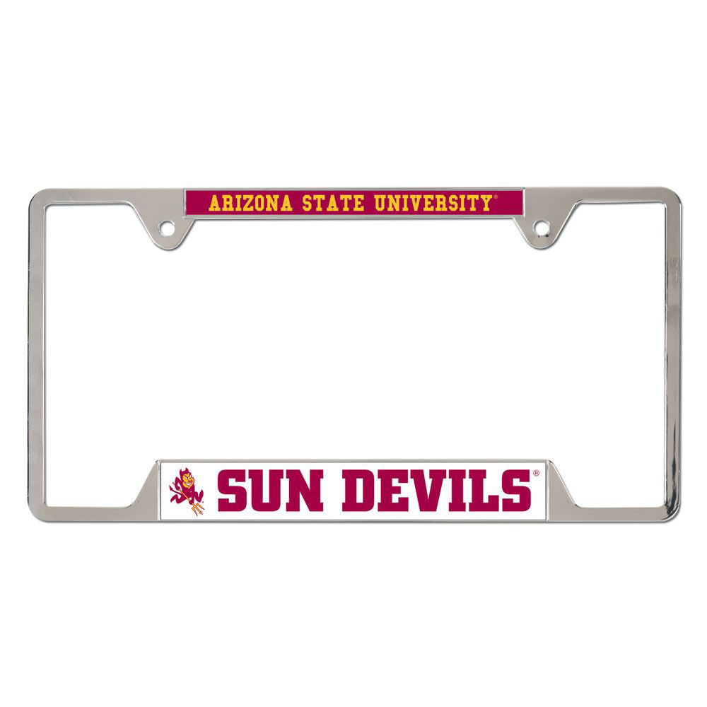 NCAA Arizona State Sun Devils WinCraft Metal License Plate Frame