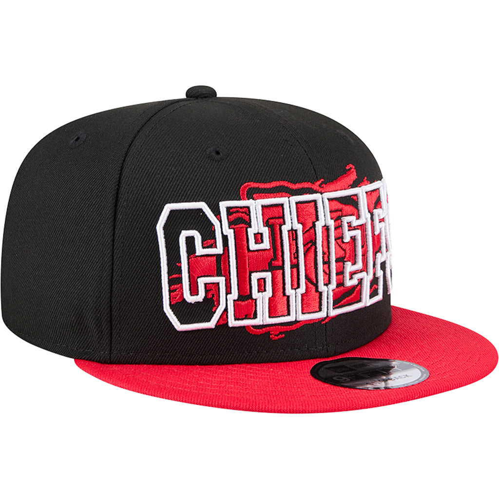 NFL Kansas City Chiefs New Era Splatter 9FIFTY Snapback Hat