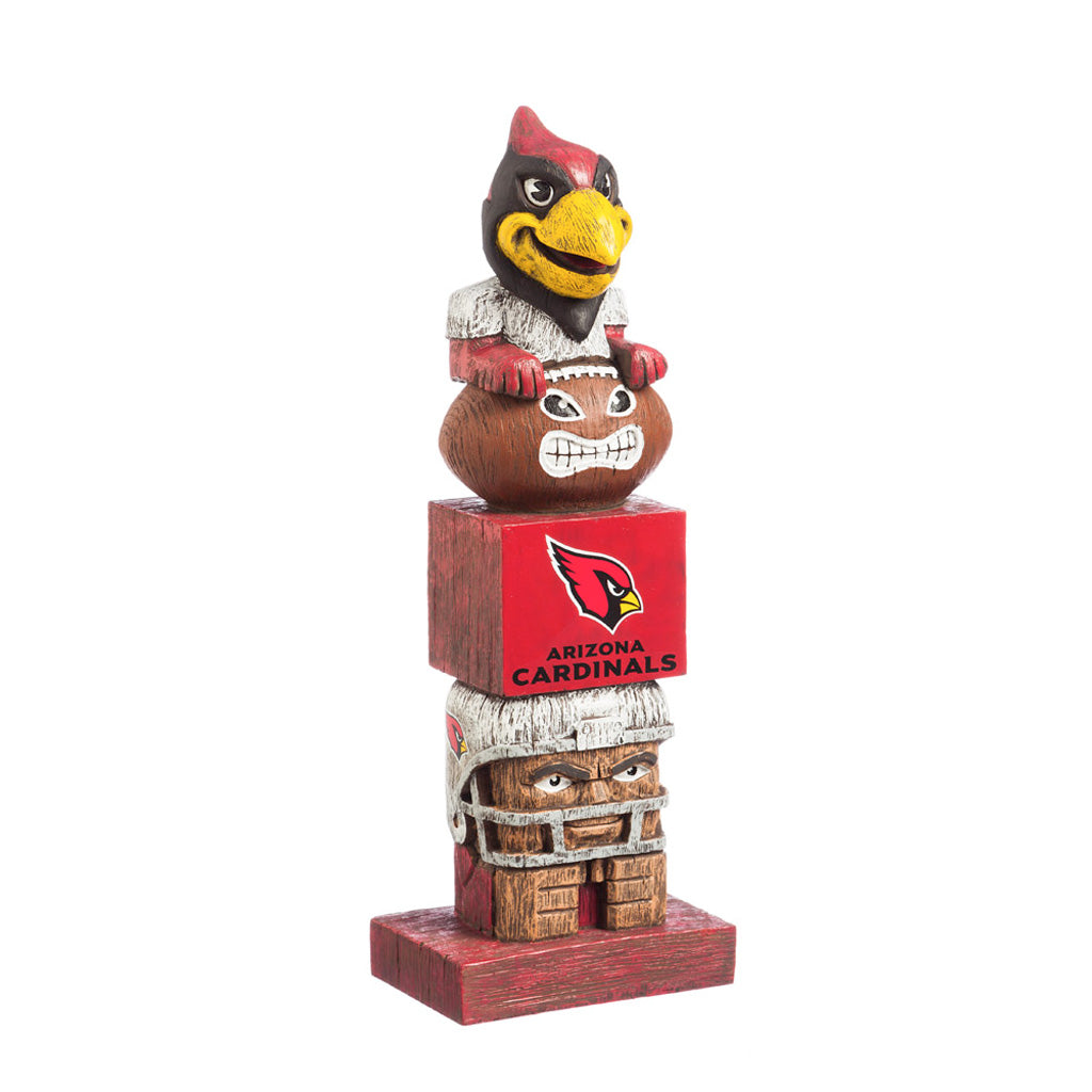 NFL Arizona Cardinals Evergreen Tiki Totem