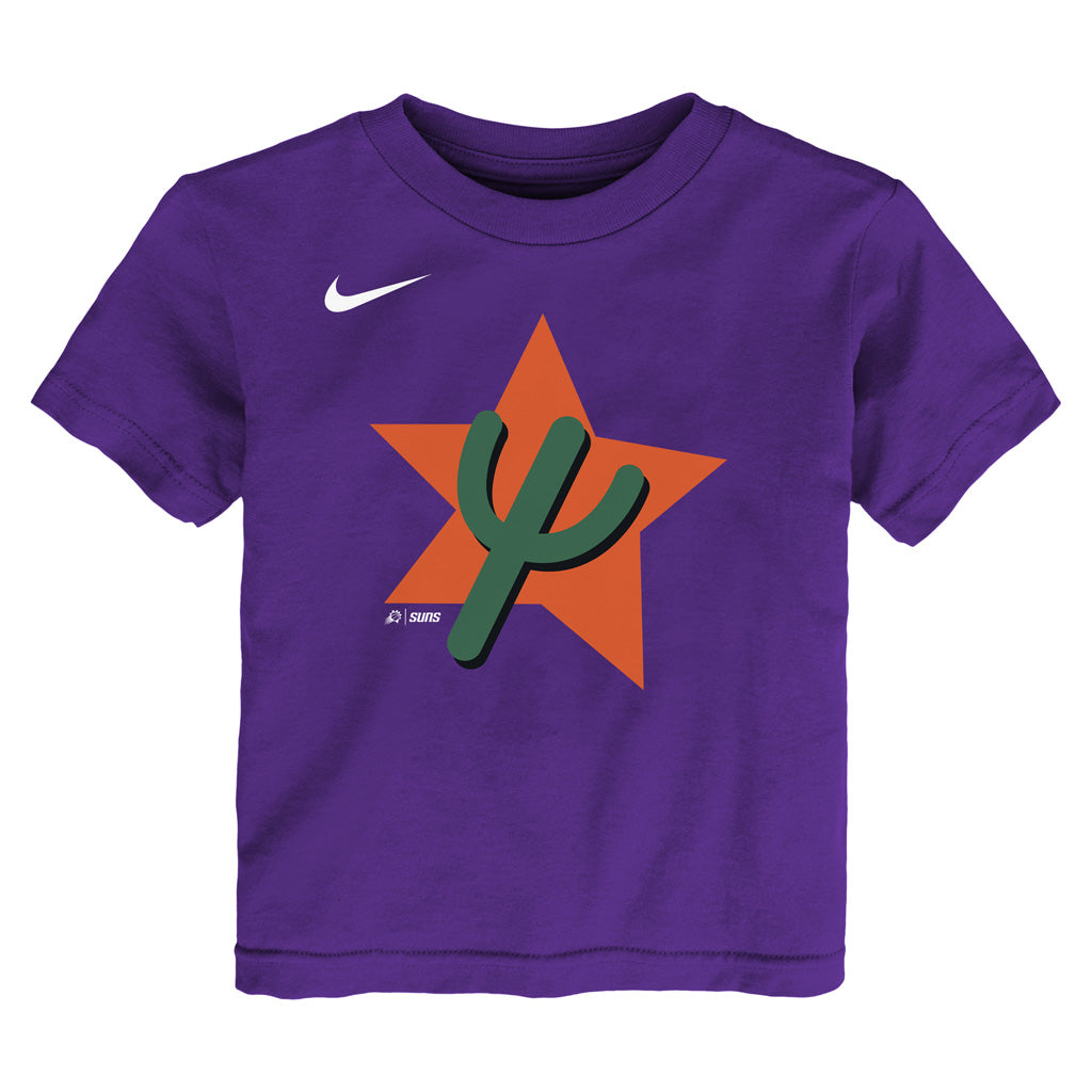 NBA Phoenix Suns Toddler Nike City Edition 2024/25 Essential Logo T-Shirt