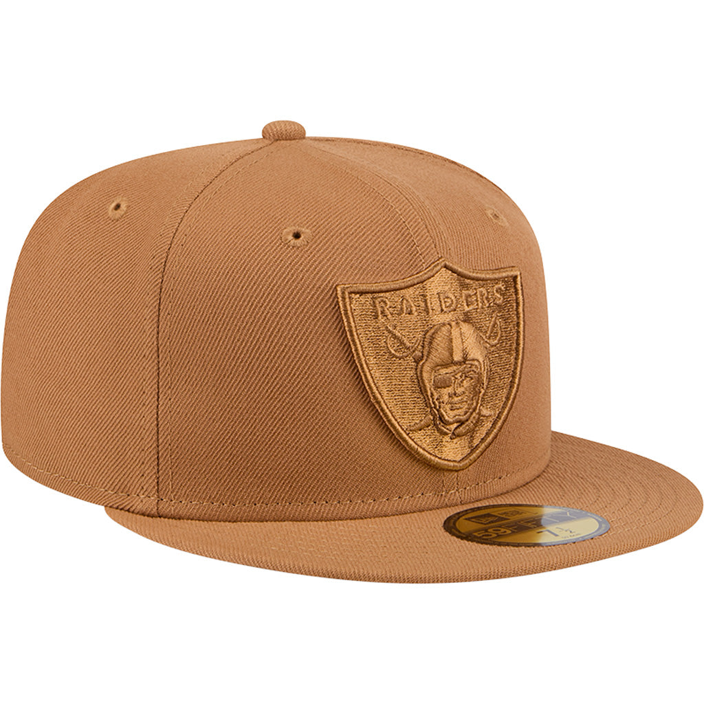 NFL Las Vegas Raiders New Era Bronze Color Pack 59FIFTY Hat