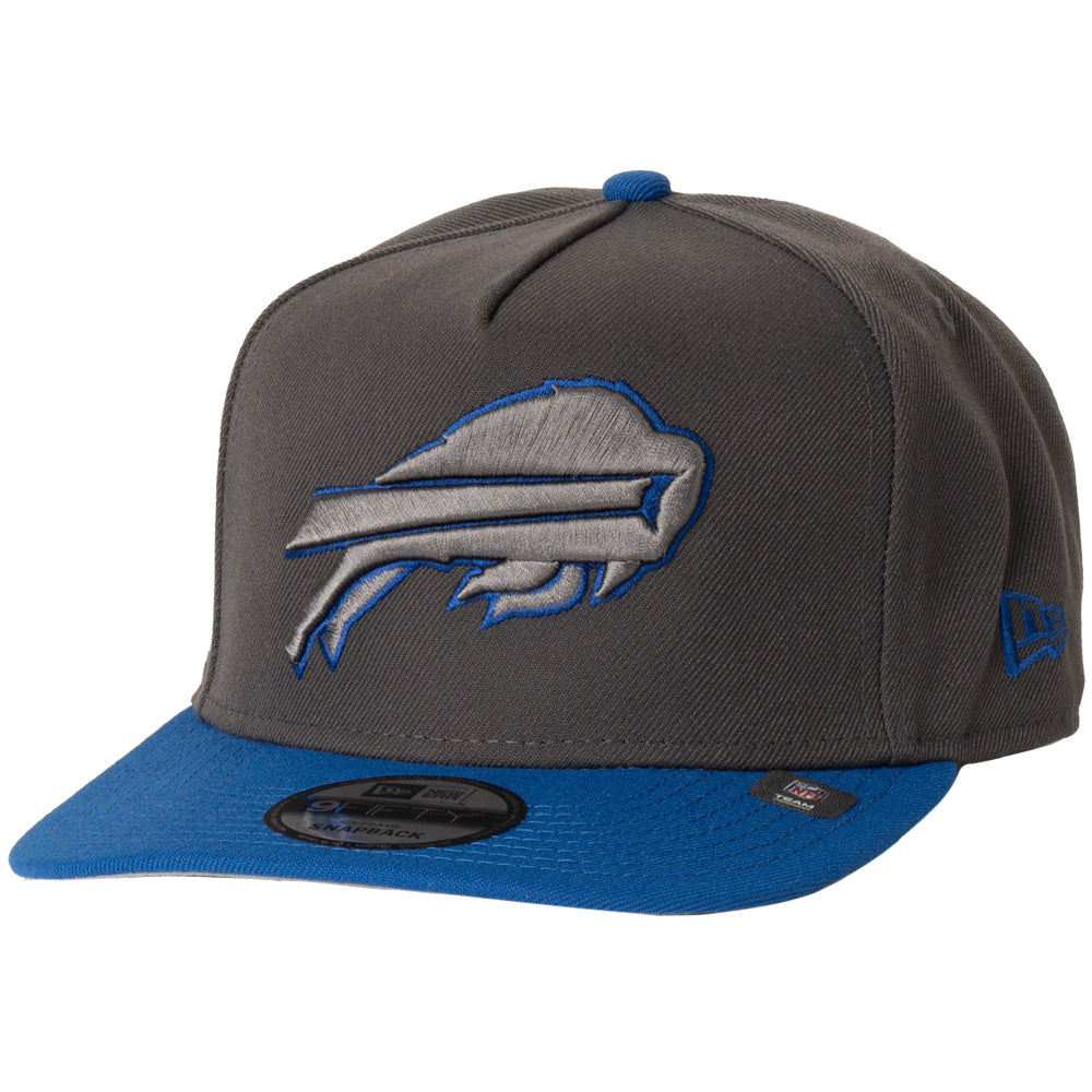 NFL Buffalo Bills New Era 2 Tone Graphite A-Frame 9FIFTY Snapback