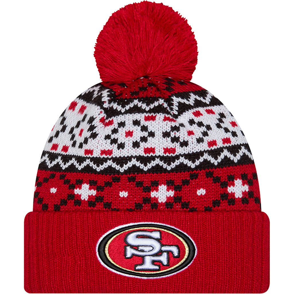 NFL San Francisco 49ers New Era Nostalgia Knit Hat