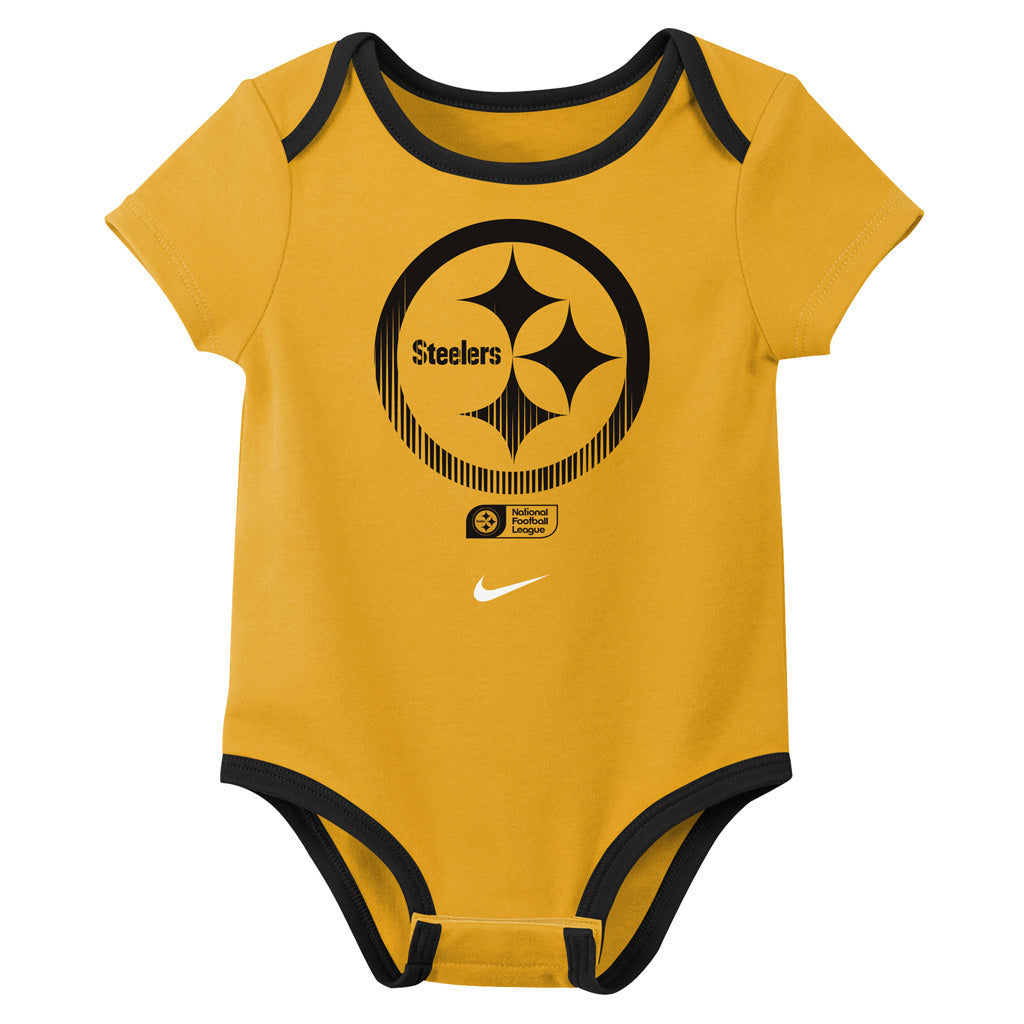 NFL Pittsburgh Steelers Infant Nike 3 Piece Set