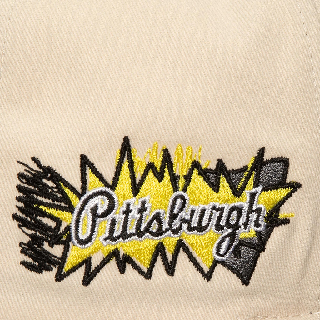 MLB Pittsburgh Pirates Mitchell &amp; Ness Overspray Pro Snapback