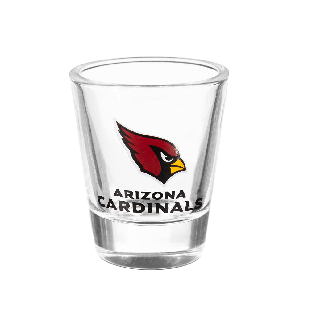 NFL Arizona Cardinals Evergreen 4-Piece Shot Glass Set