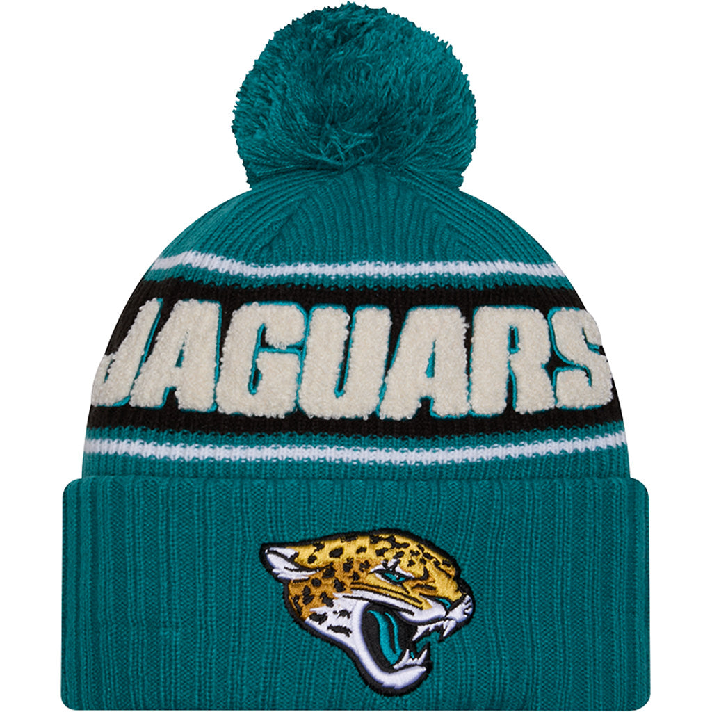 NFL Jacksonville Jaguars New Era 2024 Sideline Sport Knit Hat