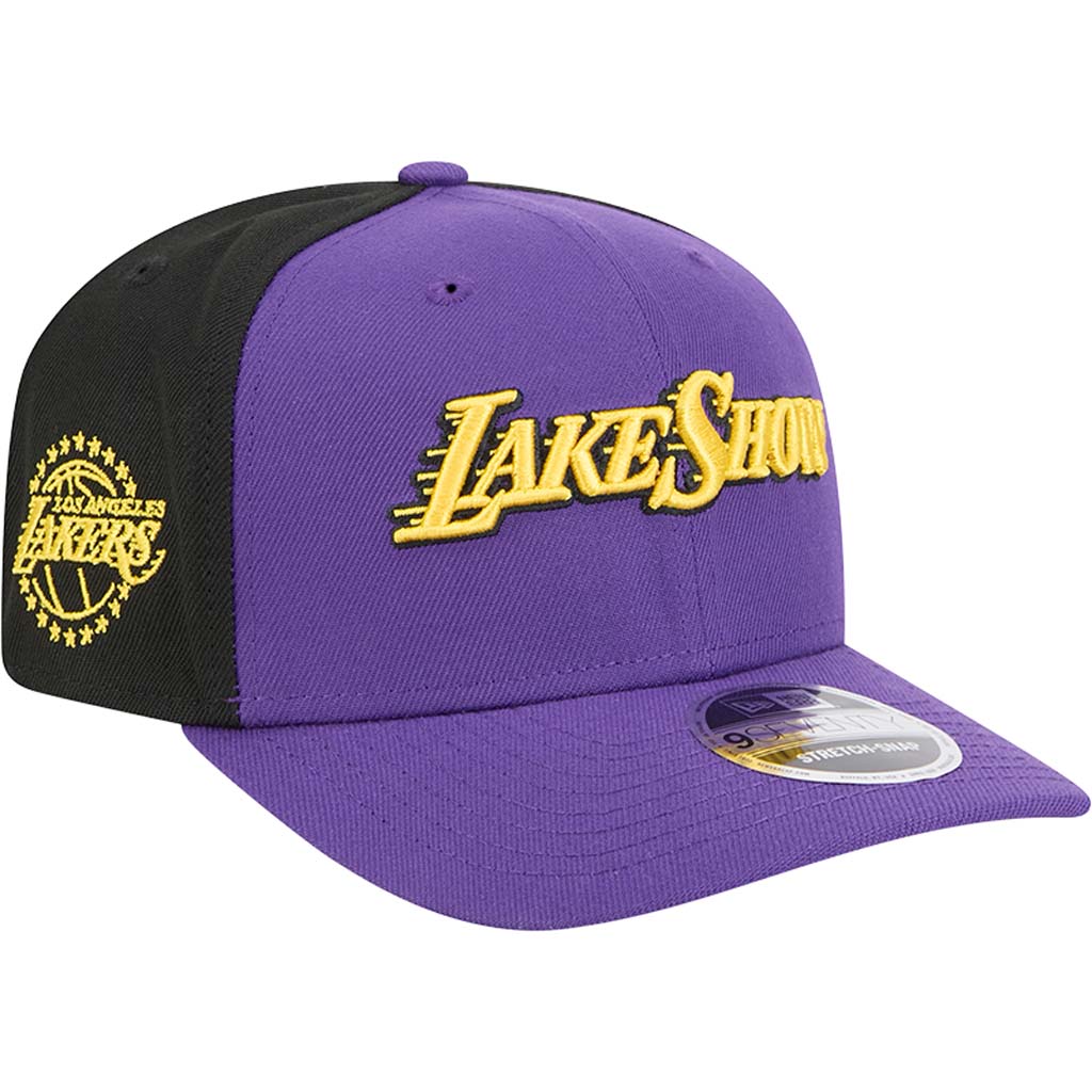 NBA Los Angeles Lakers New Era 2024/25 City Edition 9SEVENTY Stretch Snapback Hat