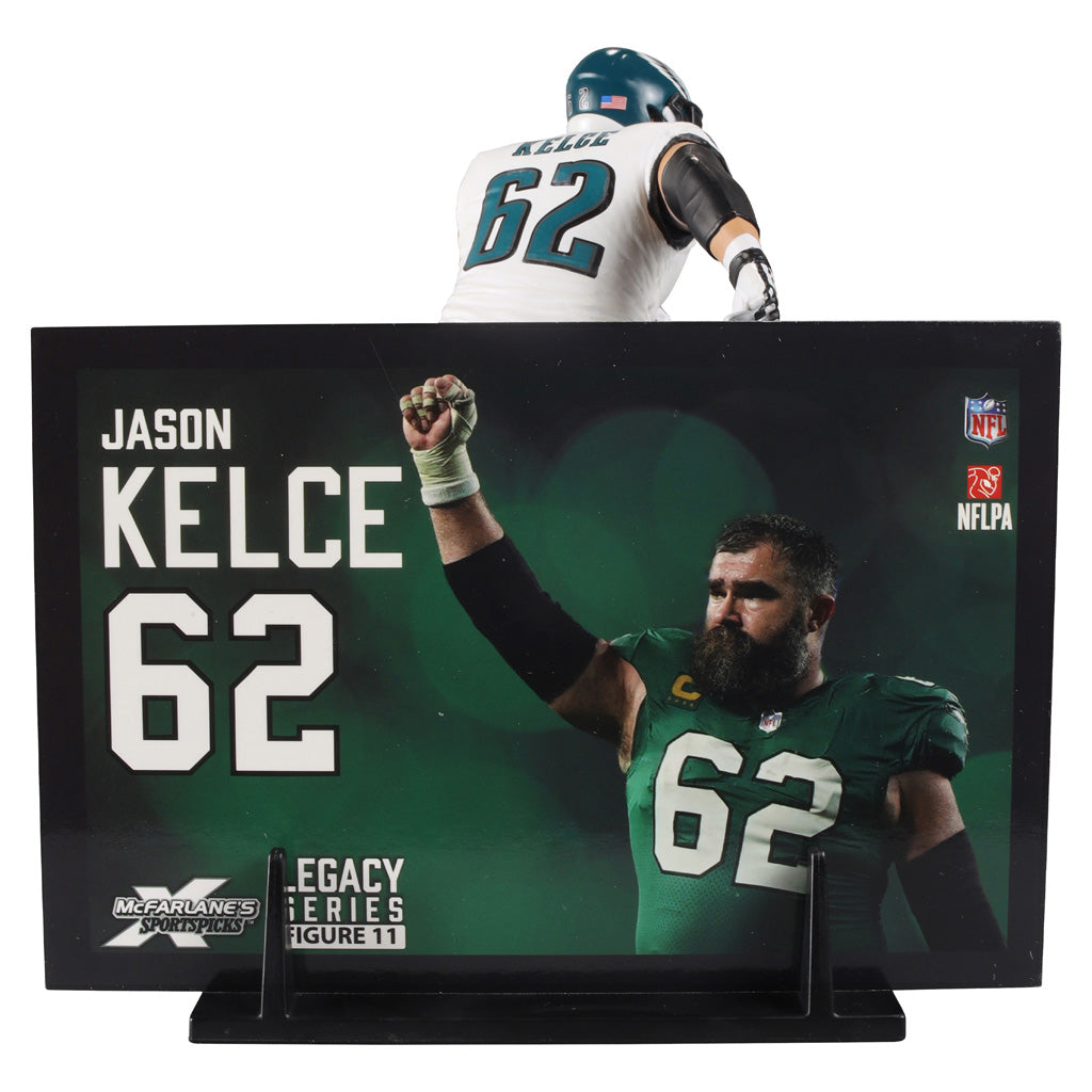 NFL Philadelphia Eagles Jason Kelce McFarlane 7&quot; Platinum Collectible Figure