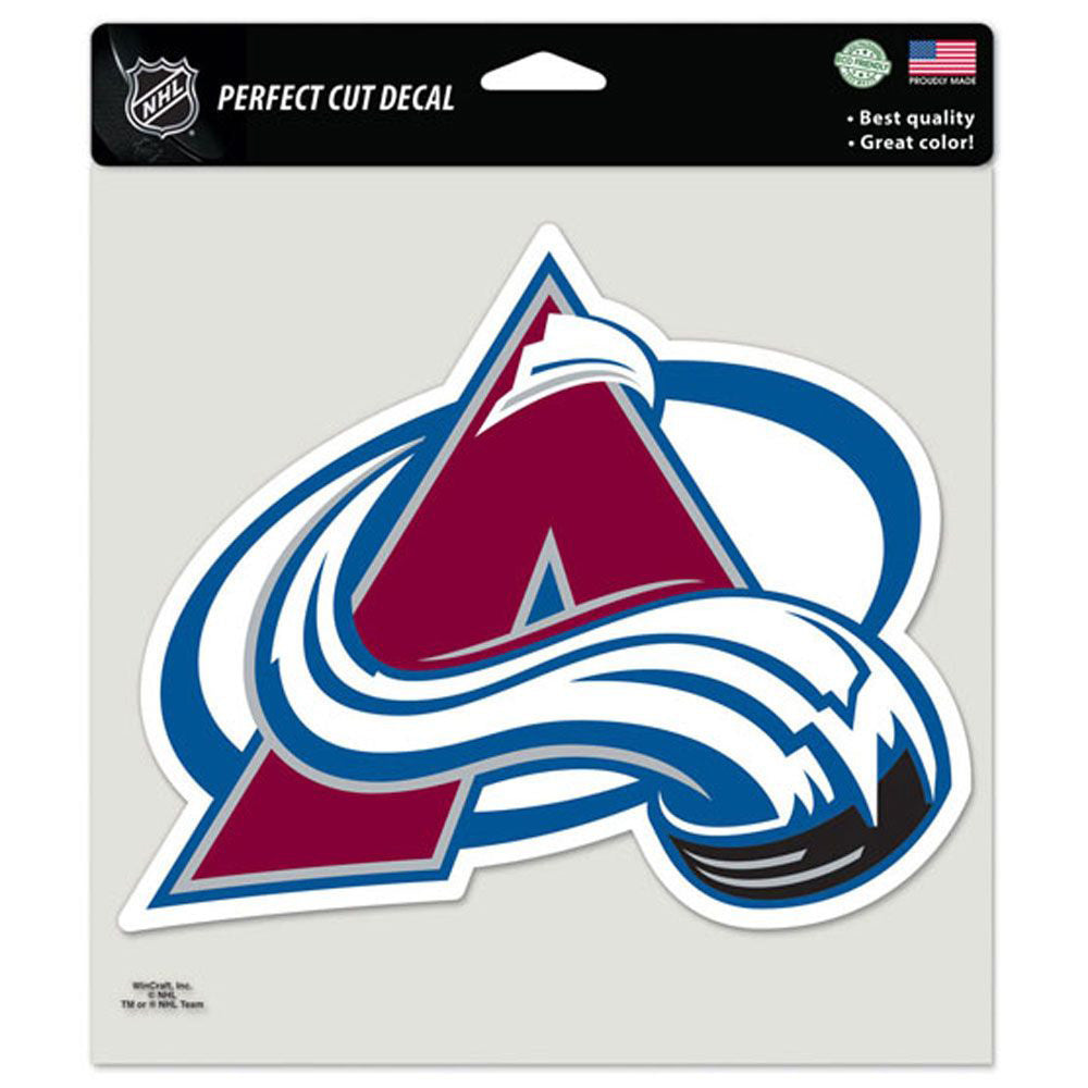 NHL Colorado Avalanche WinCraft 8&quot; x 8&quot; Logo Decal