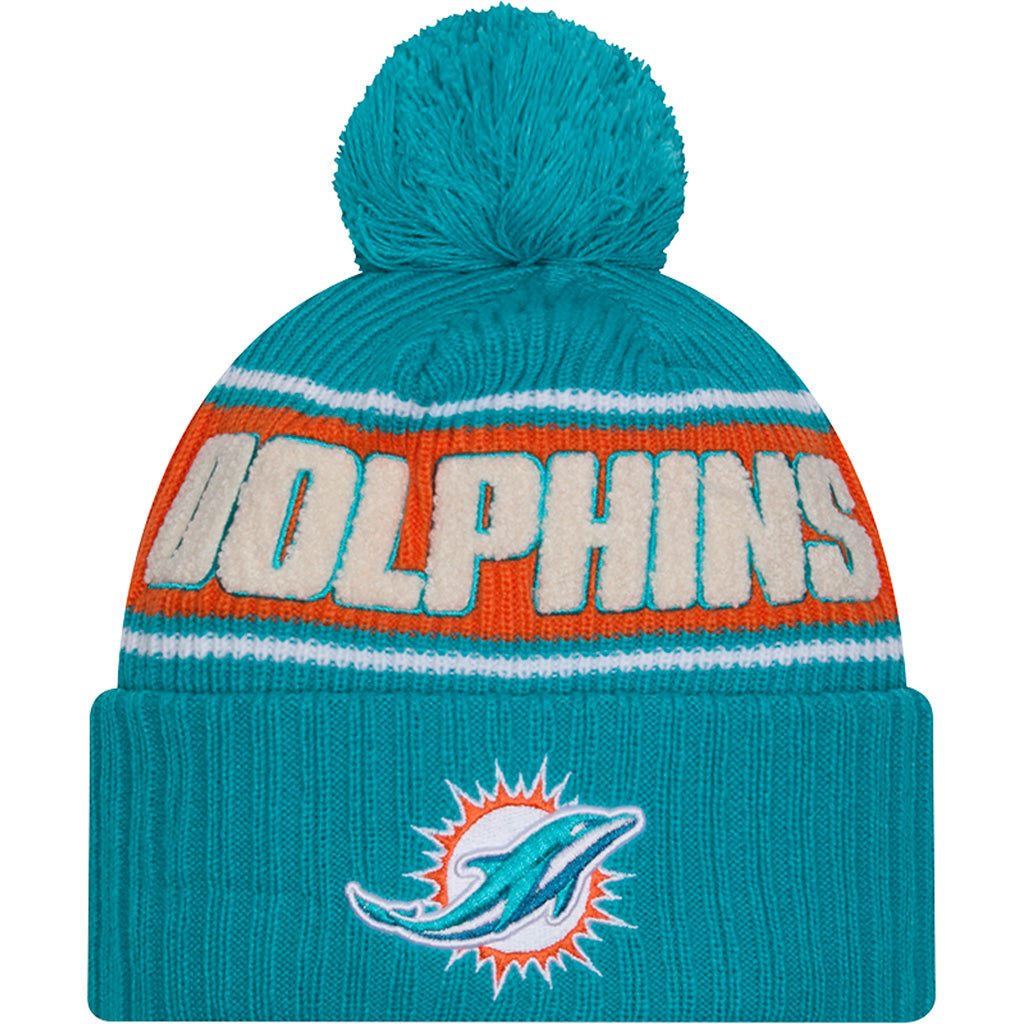 NFL Miami Dolphins New Era 2024 Sideline Sport Knit Hat