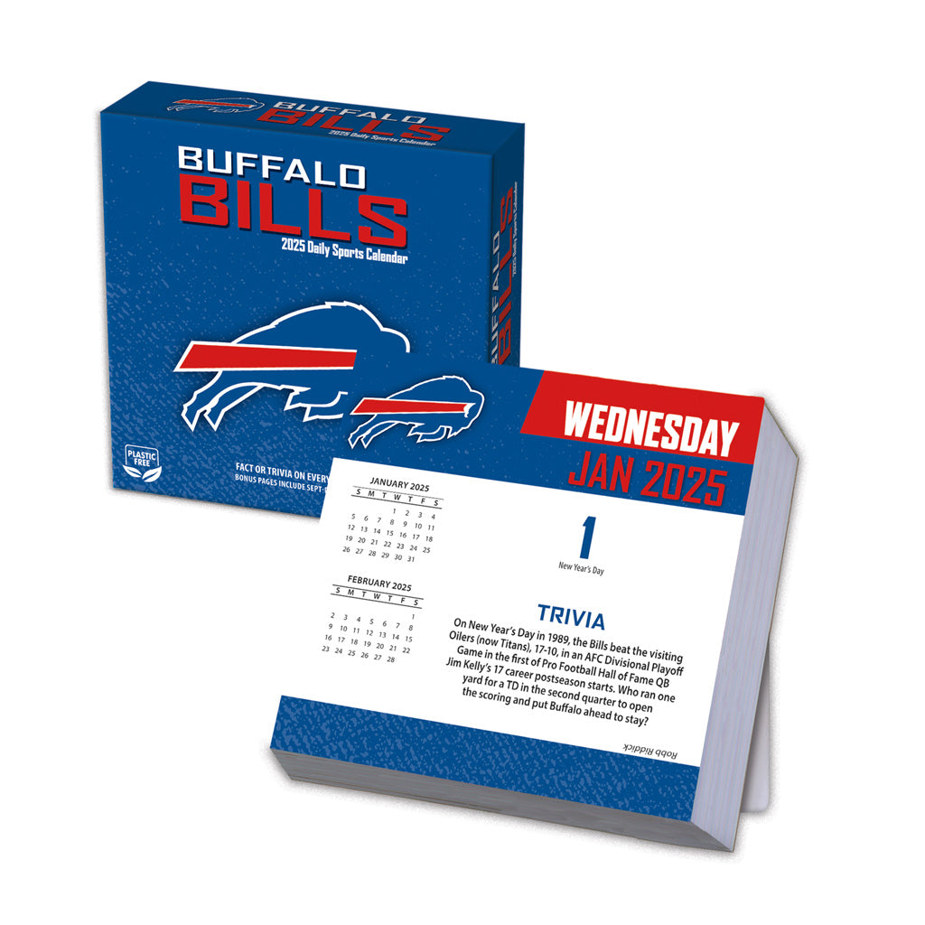 NFL Buffalo Bills 2024-2025 Boxed Calendar