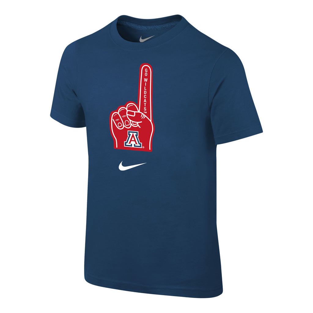 NCAA Arizona Wildcats Nike Kids Foam Finger T-Shirt