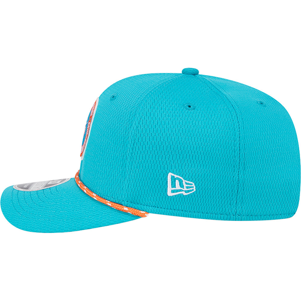 NFL Miami Dolphins New Era 2024/25 Sideline 9SEVENTY Stretch Snapback