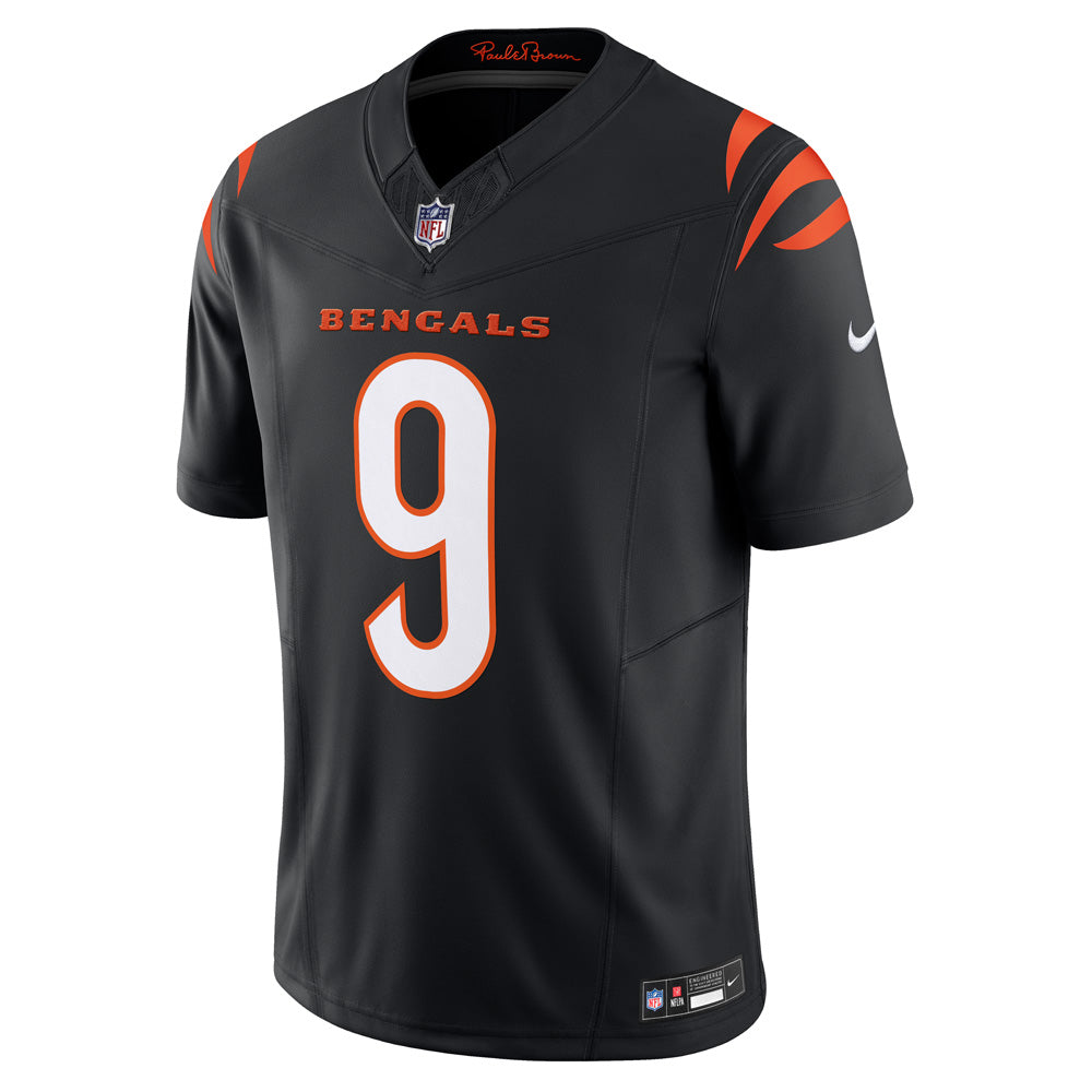 NFL Cincinnati Bengals Joe Burrow Nike 2023/24 Home Vapor F.U.S.E Limited Jersey