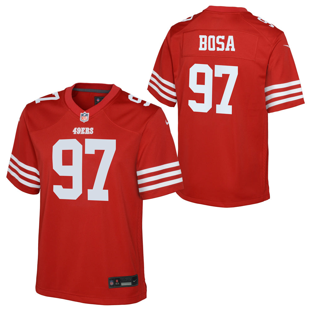 NFL San Francisco 49ers Nick Bosa Youth Nike Home Game Jersey