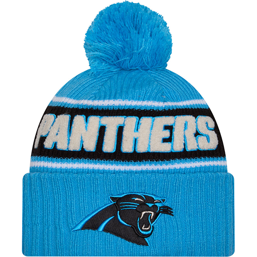 NFL Carolina Panthers New Era 2024 Sideline Sport Knit Hat