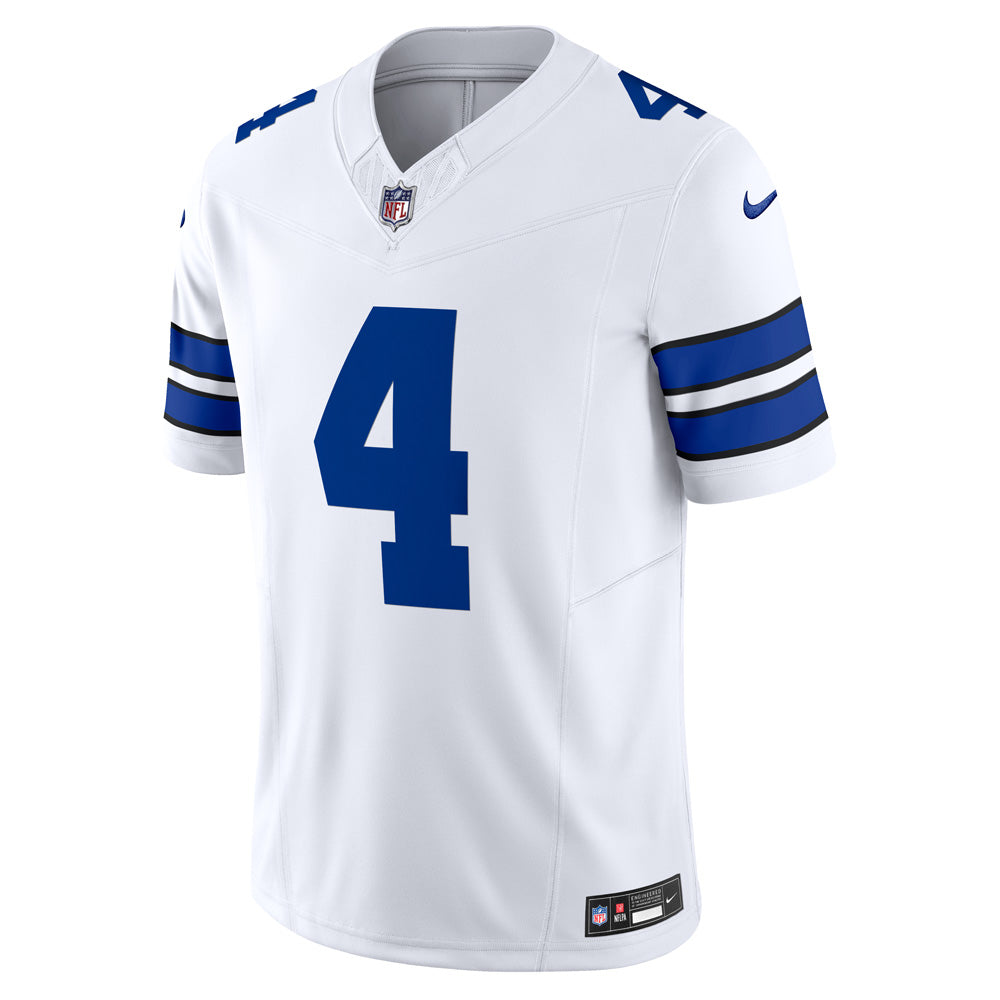 NFL Dallas Cowboys Dak Prescott Nike 2023/24 Road Vapor F.U.S.E. Limited Jersey