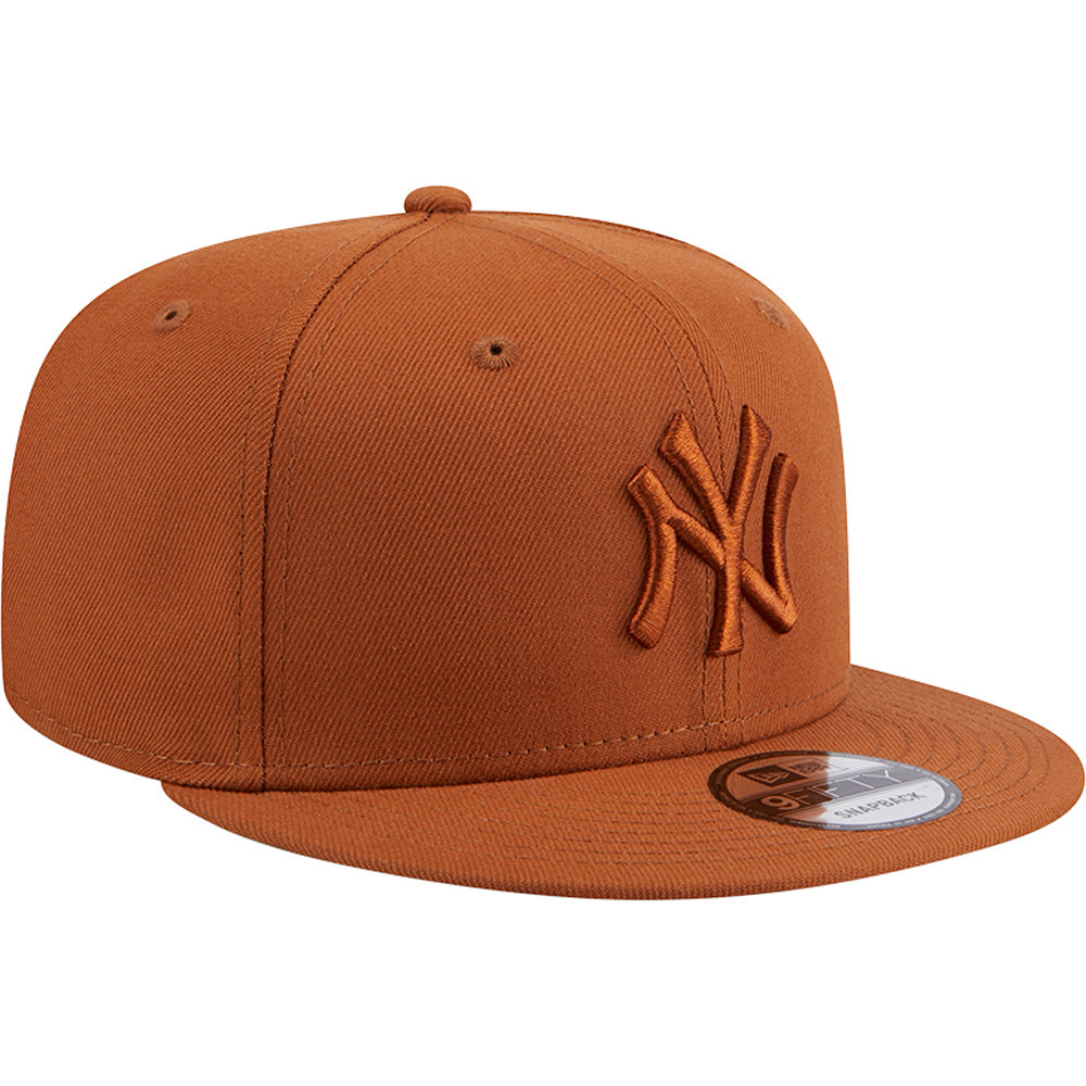 MLB New York Yankees New Era Earthly Brown 9FIFTY Snapback Hat