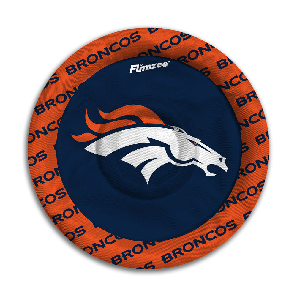 NFL Denver Broncos Flimzee Bean-Bag Flying Disc