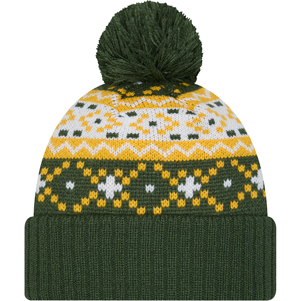 NFL Green Bay Packers New Era Nostalgia Knit Hat