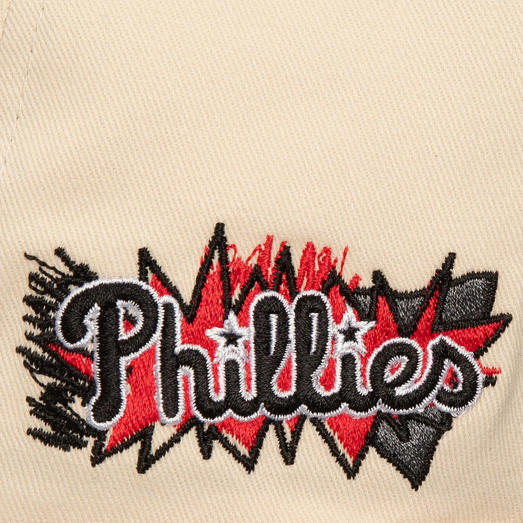 MLB Philadelphia Phillies Mitchell &amp; Ness Overspray Pro Snapback