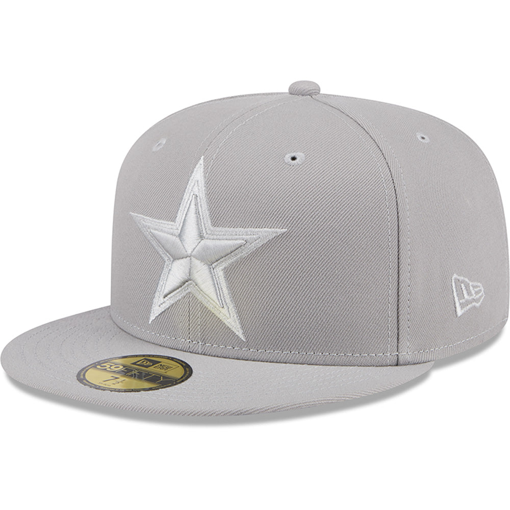 NFL Dallas Cowboys New Era Gray on Gray 59FIFTY Fitted Hat