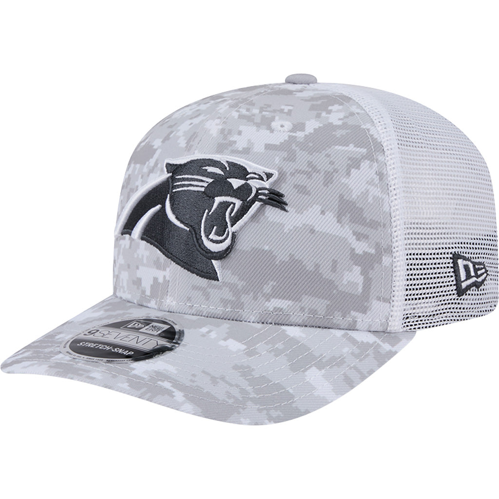 NFL Carolina Panthers New Era 2024 Salute to Service 9SEVENTY Stretch-Snapback Hat