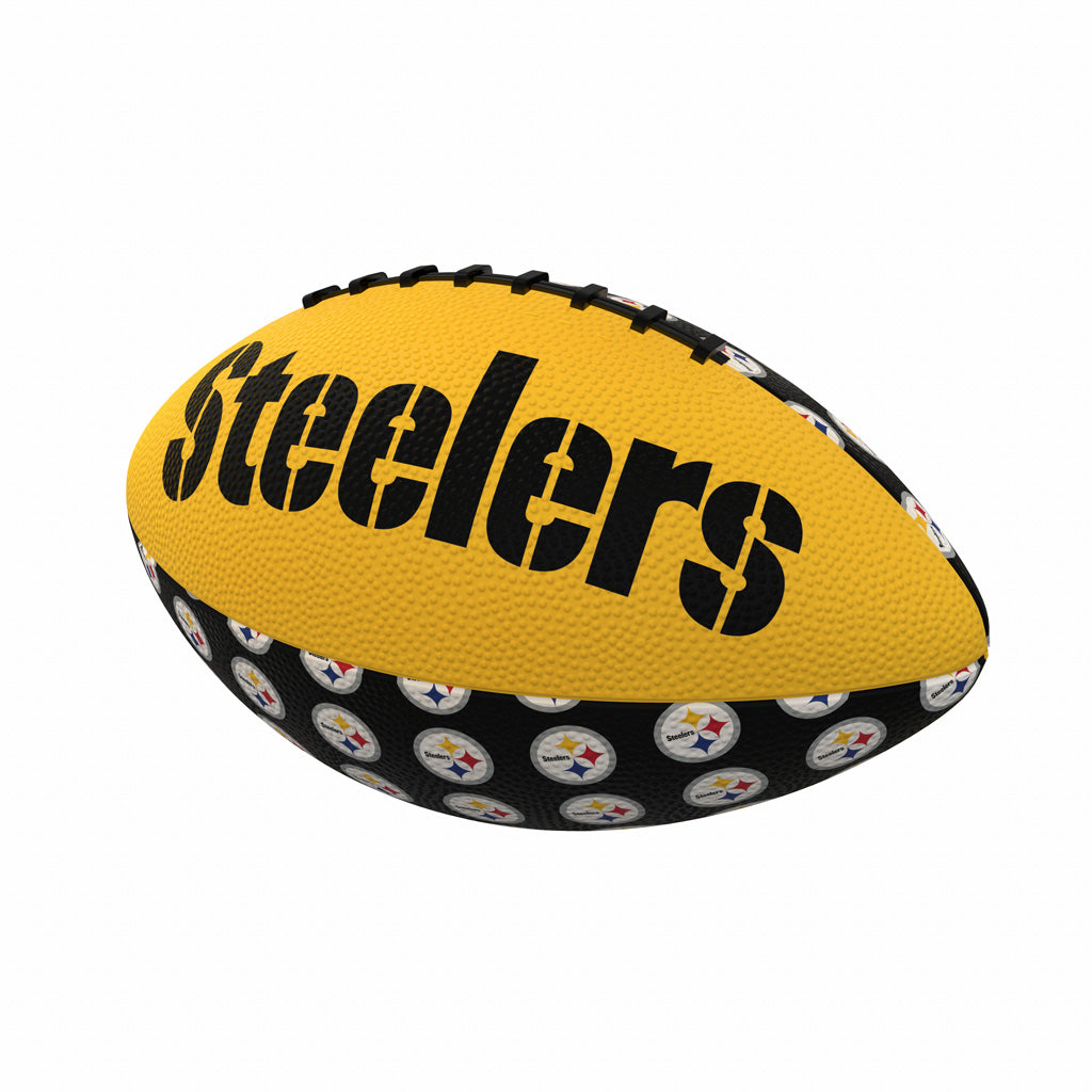 NFL Pittsburgh Steelers Logo Brands Mini Rubber Ball