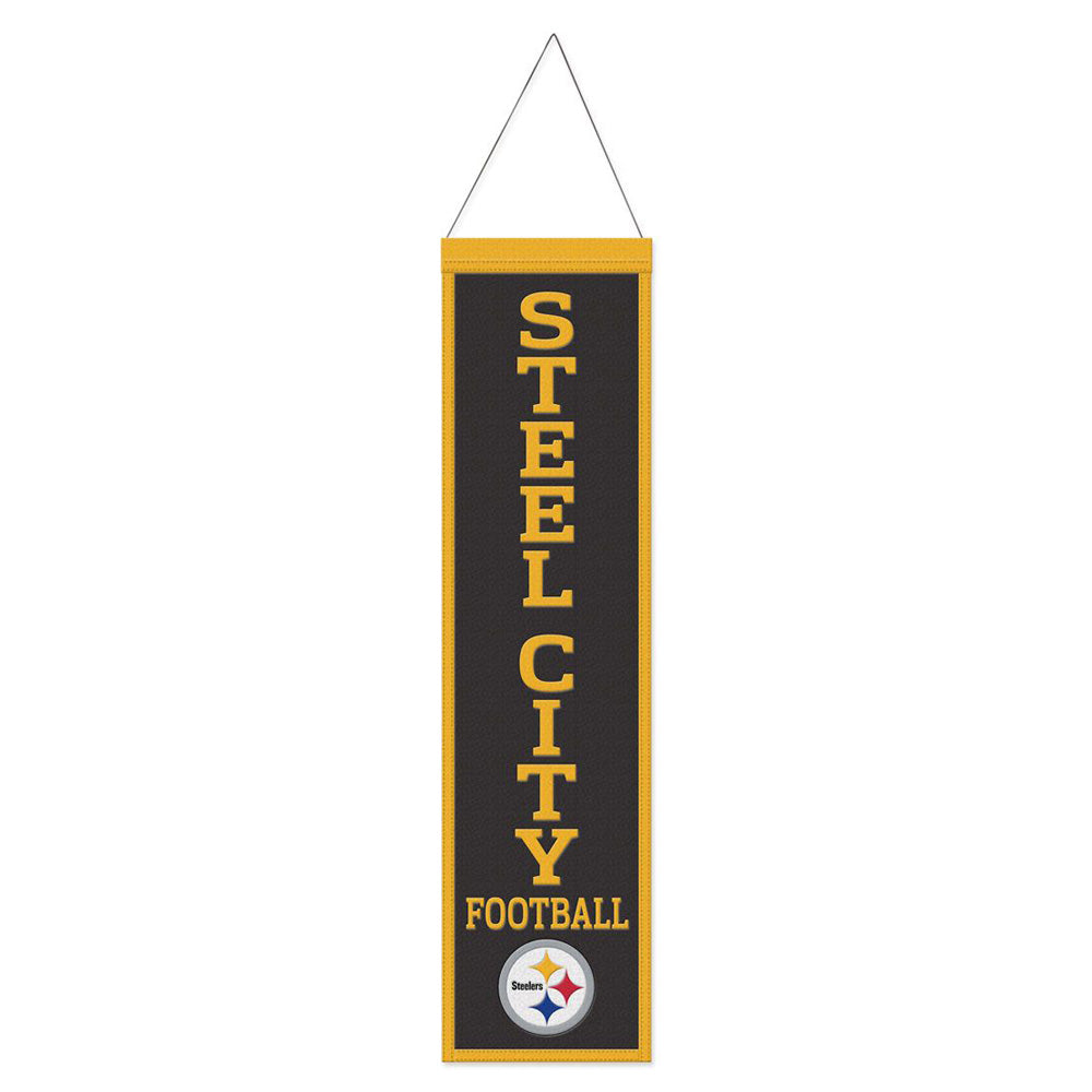 NFL Pittsburgh Steelers WinCraft Slogan Wool Banner