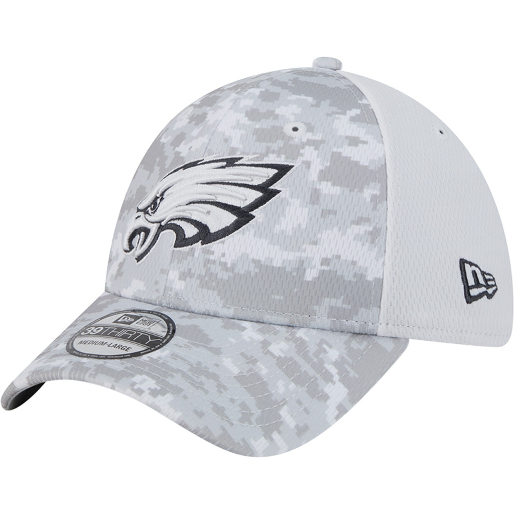 NFL Philadelphia Eagles New Era 2024 Salute to Service 39THIRTY Flex Fit Hat