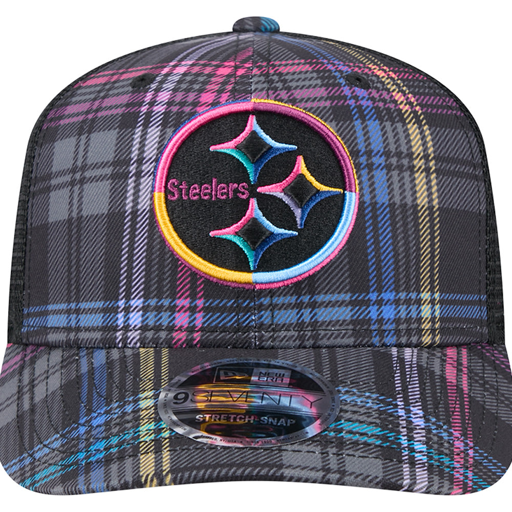 NFL Pittsburgh Steelers New Era 2024 Crucial Catch 9SEVENTY Stretch-Snapback