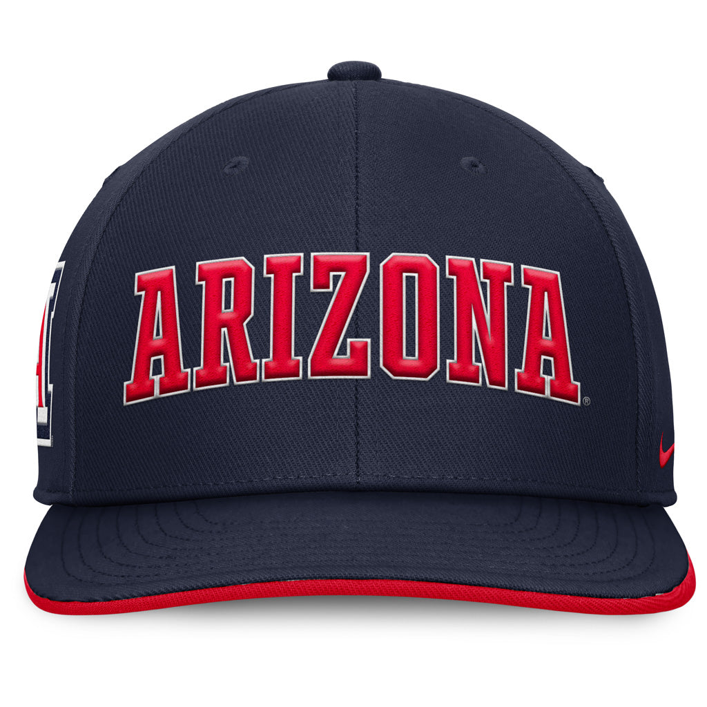 NCAA Arizona Wildcats Nike Big Wordmark Snapback Adjustable Hat