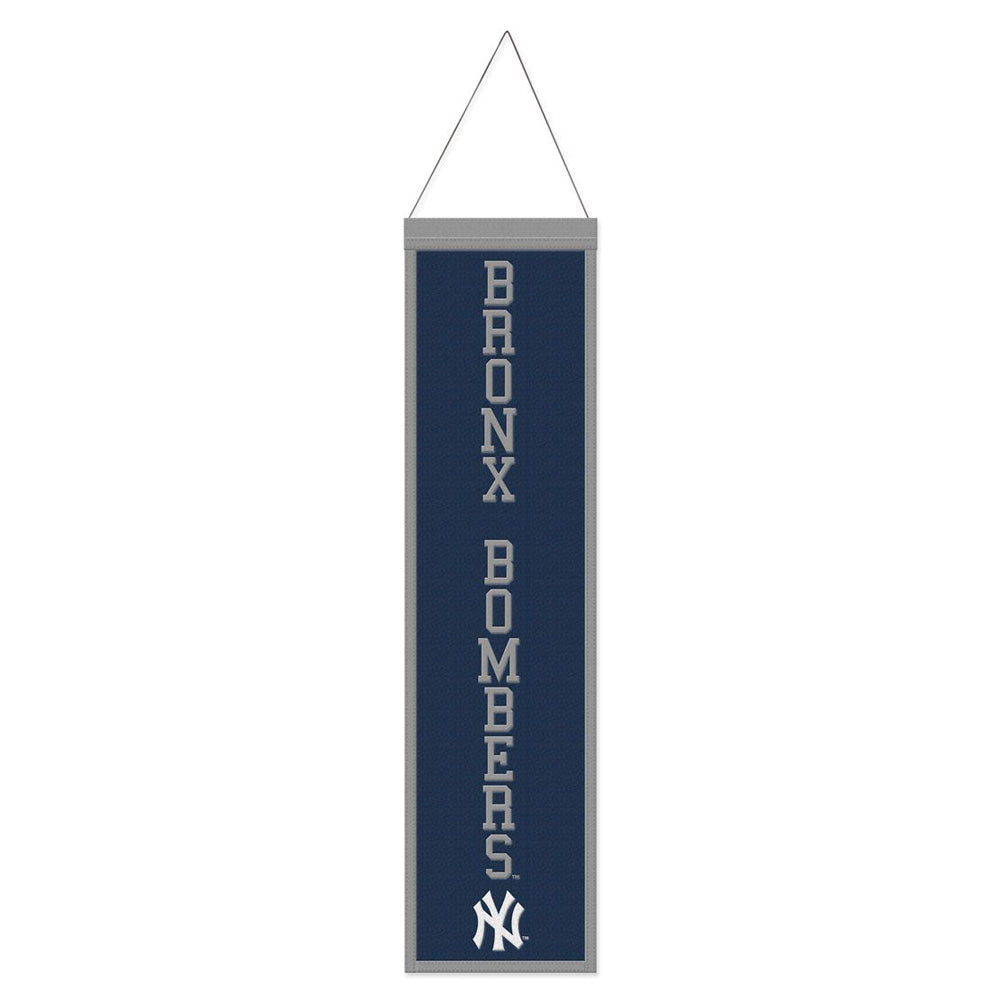 MLB New York Yankees WinCraft Slogan Wool Banner