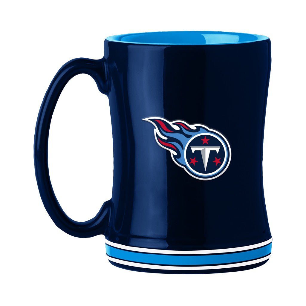 NFL Tennessee Titans Logo Brands Relief Mug