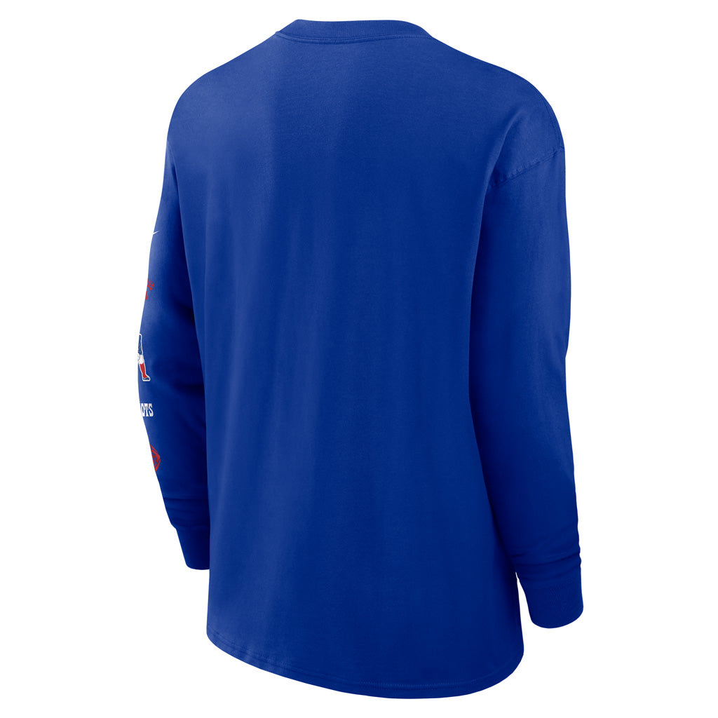 NFL New England Patriots Nike Pocket Max90 Long Sleeve T-Shirt