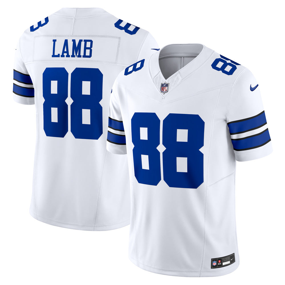 NFL Dallas Cowboys CeeDee Lamb Nike 2023/24 Road Vapor F.U.S.E. Limited Jersey