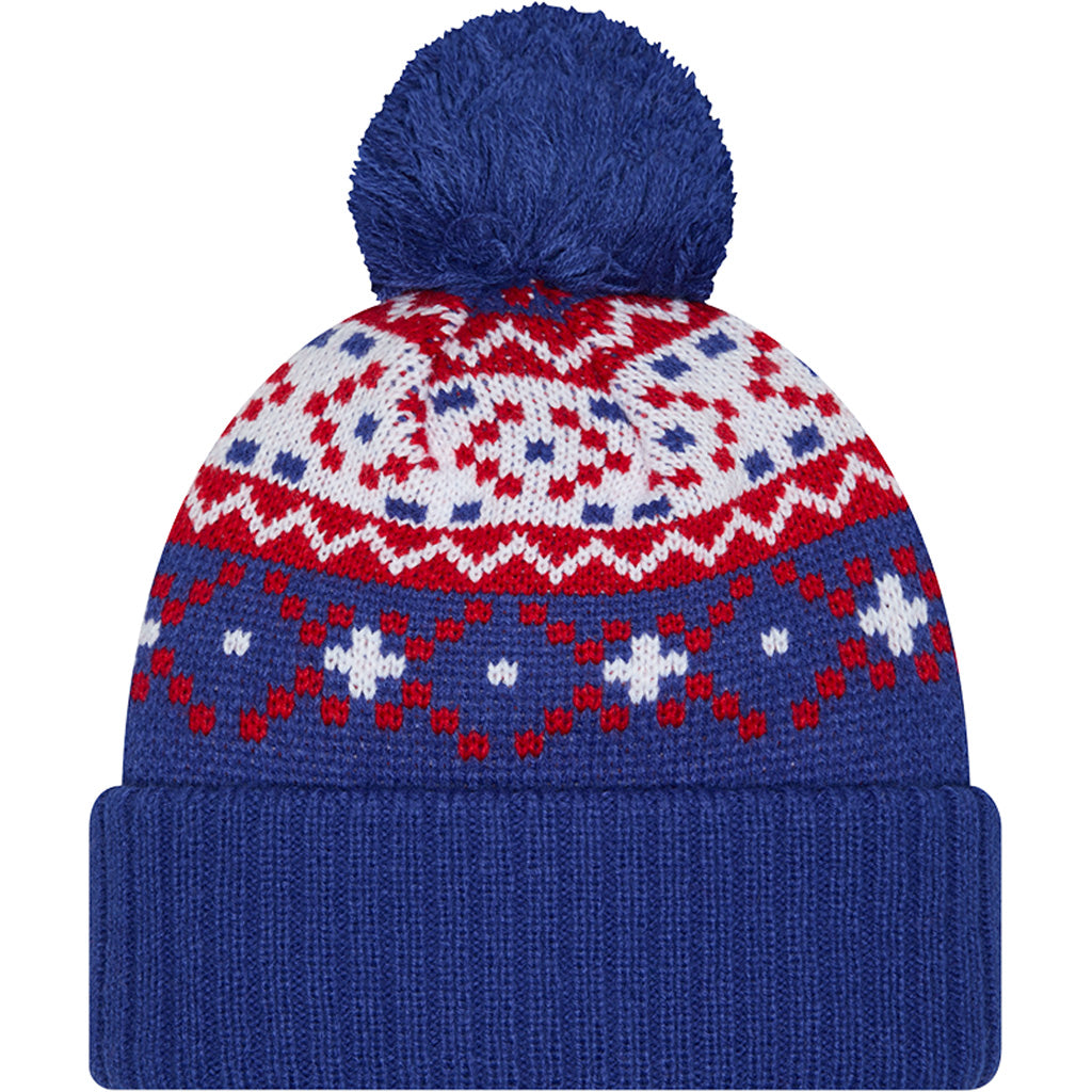 NFL New York Giants New Era Nostalgia Knit Hat