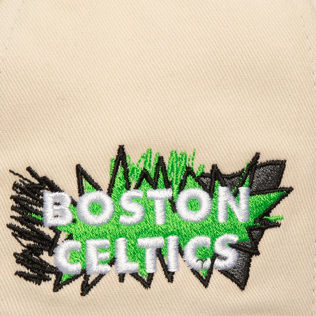 NBA Boston Celtics Mitchell &amp; Ness Overspray Pro Snapback